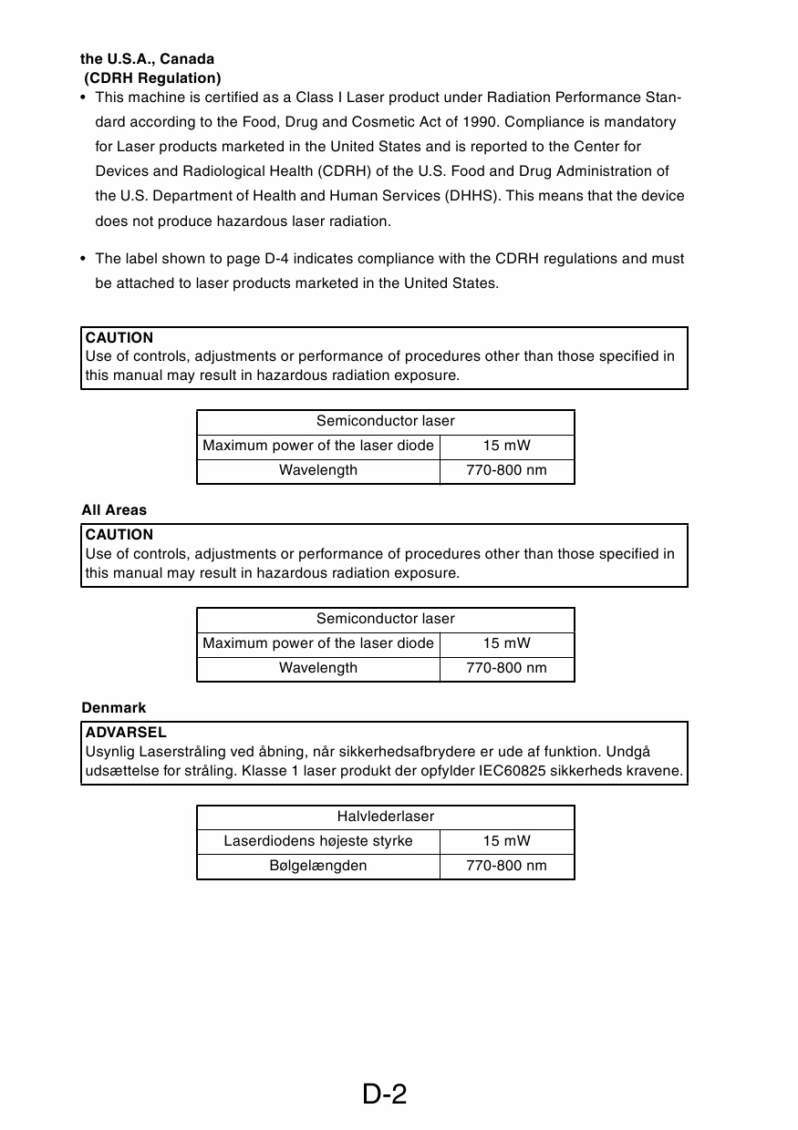 Konica-Minolta MINOLTA Di1610p Di1610fp FIELD-SERVICE Service Manual-2